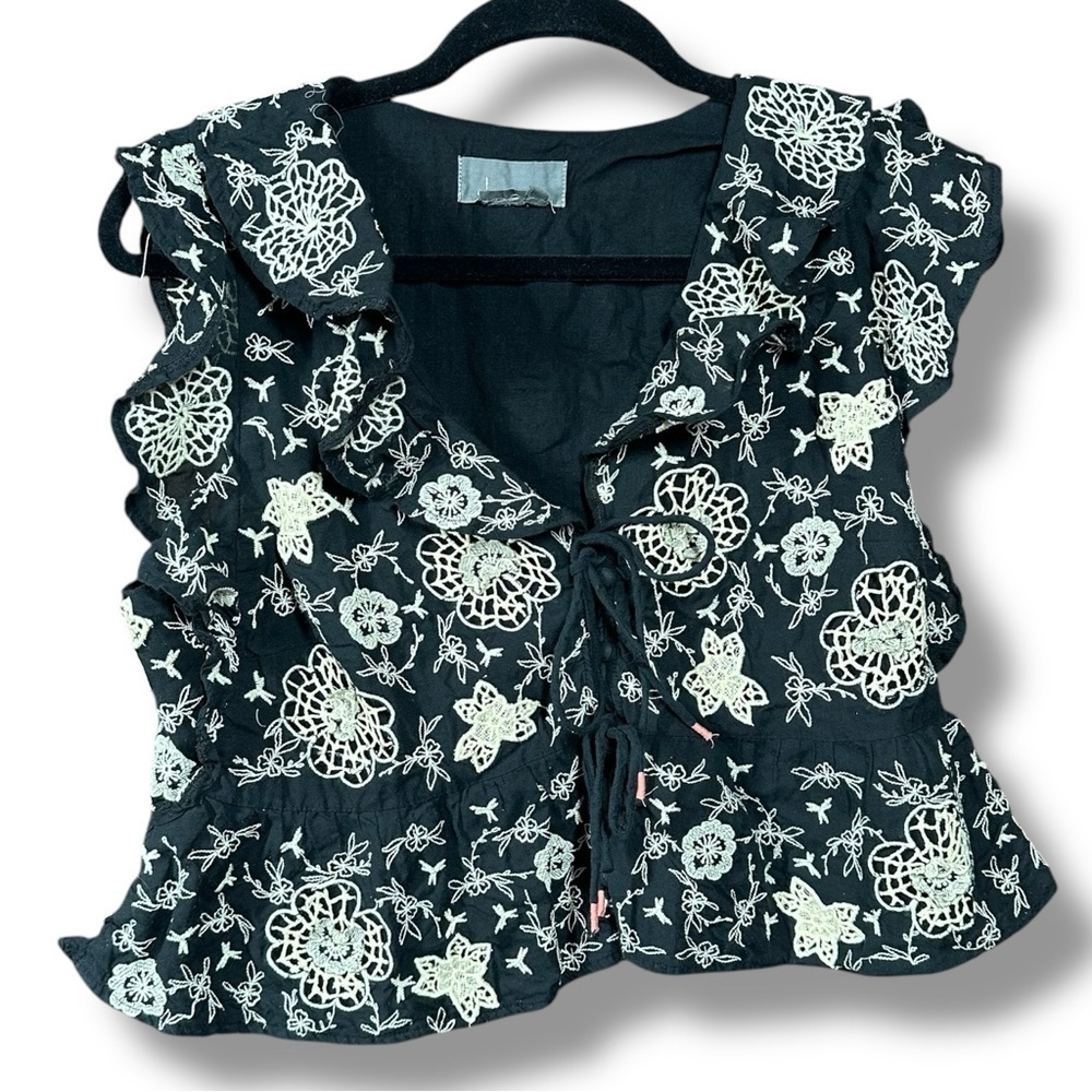 Anthropologie Embroidered Blouse - Picture 3 of 11